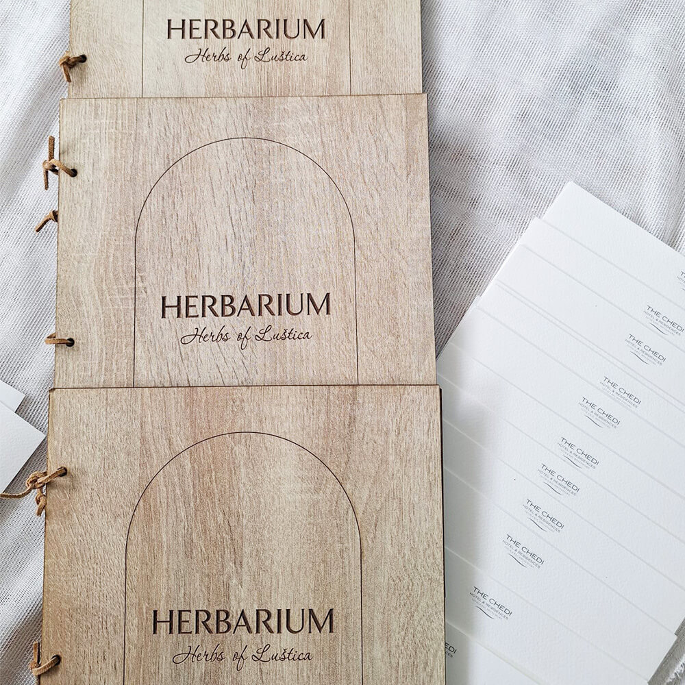 Drvene herbarijum korice